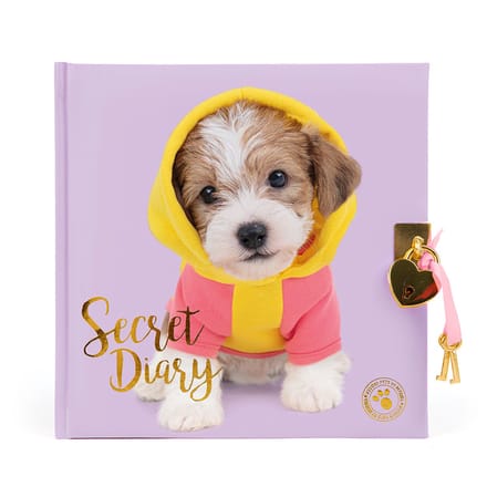 Studio Pets® Dagboek met Slotje - Jack Russell Jacky Hond Editie