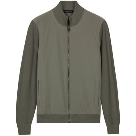 Baileys Vest Full Zip Front Body Light Padded Quilted Misty Green / male
