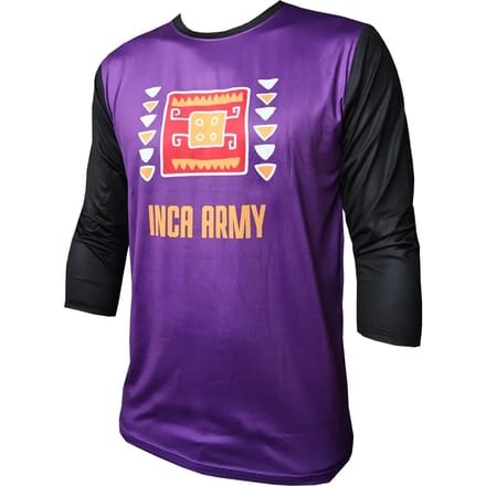 3/4 mouw jersey Inca Army Inca Stone