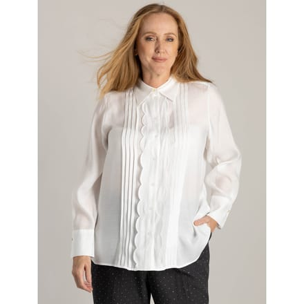 YEST CURVE Halina Tops - Off White - maat X-0(44)