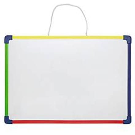 Whiteboard Maul, voor kinderen vanaf 3 jaar, magnetisch, draagbaar, wit, 280 x 400 mm