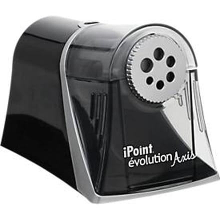 Westcott puntenslijper - iPOINT evolution Axis - netstroom - 6 slijpgaten - zwart - AC-E15509