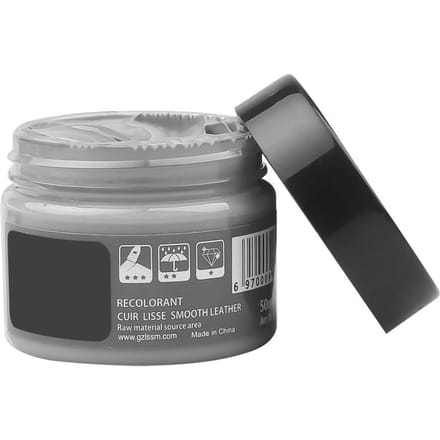Herstel Autostoel Bank 50ml Leer Reparatie Crème Kleur Vernieuwende Balsem Kleurmiddel grijs