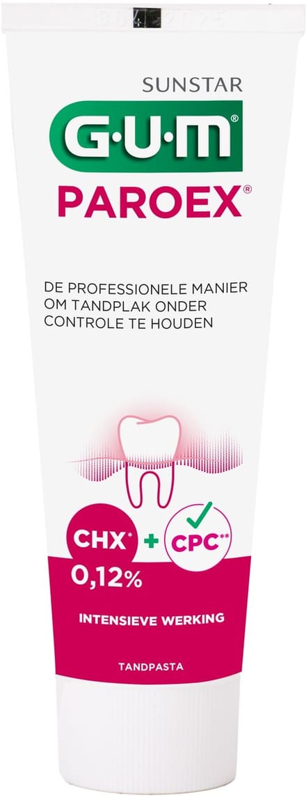 G.u.m Paroex Tandpasta Chx 0,12% 75 Ml