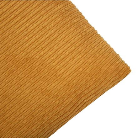 Duke Velvet Rib kussen honing geel 45x45cm