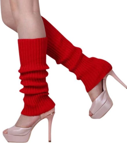 *** Beebie`s Rode Beenwarmers - One Size - van Heble® ***