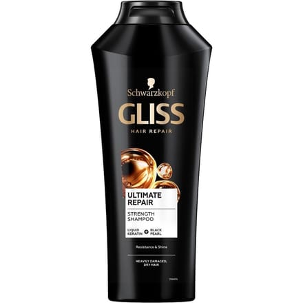 Gliss Ultimate Repair Shampoo voor Zeer Beschadigd en Droog Haar 250ml