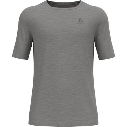 Odlo Merino 200 Korte Mouwen Basislaag Grijs S Man