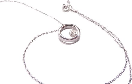 Christian Dames ketting - 45cm -Zilver