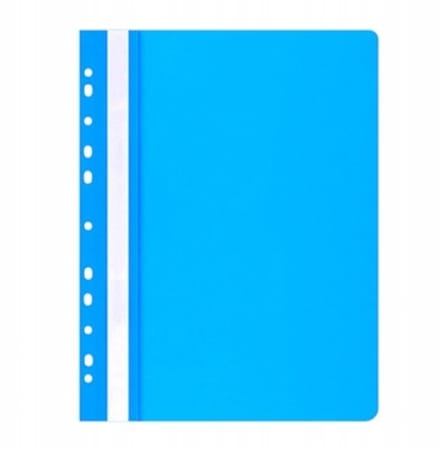 Blauwe A4 Harde Map met Perforatie - 200 Vel Capaciteit