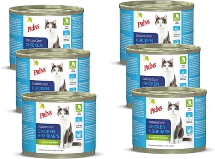 Prins NatureCare Cat Chicken&Shrimps 6x0,2kg