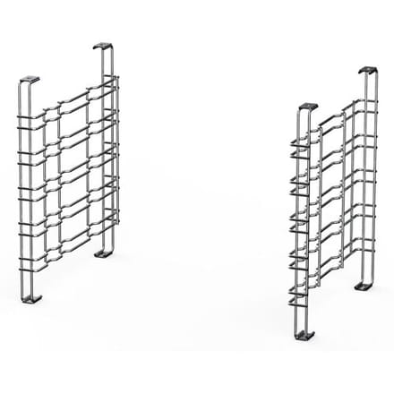 GGM Gastro Halterung für 5x GN 1/1 Zilver