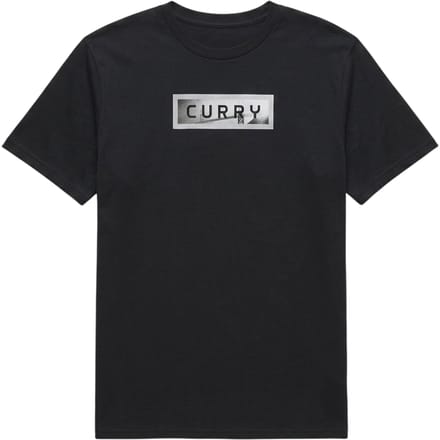Under Armour Heren-T-shirt met Curry-print (Zwart)