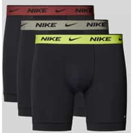 Boxershort met label in band in een set van 3 stuks, model 'E-DAY'