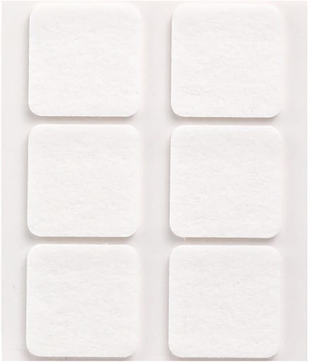Patches Inofix 31 x 31 mm Vilt Sticker 6 Stuks