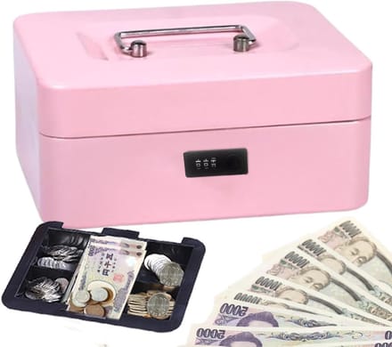 Draagbare Kluis - Reis Safe Box - Veilig Opbergen - Code Wijzigbaar - 20 x 16 x 9 cm - Roze