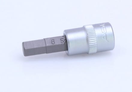 Asta 720206 Dopad 1/4" Hex 6mm - Chroom-Vanadium & S2 Staal