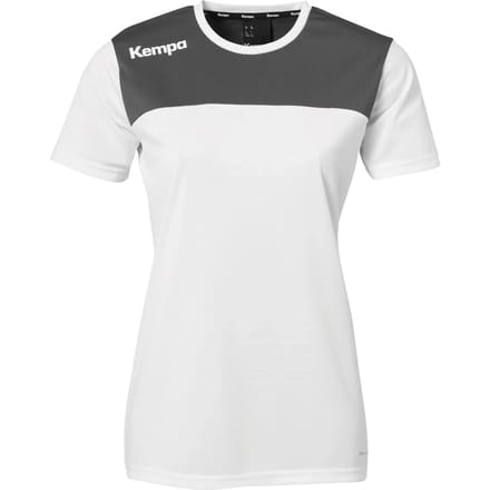 Kempa Emotion 2.0 Shirt Dames - sportshirts - wit - Vrouwen