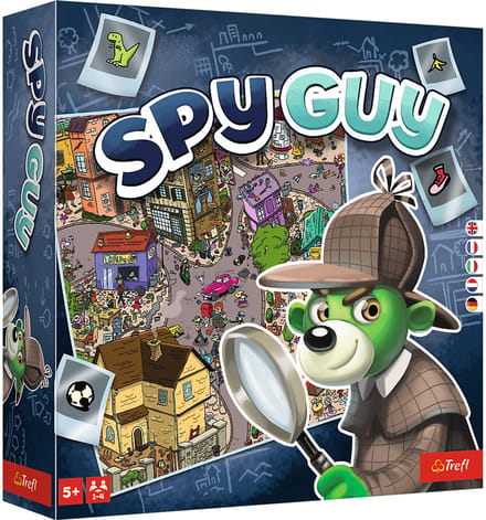 Trefl Spy Guy France - Detective Bordspel - Vanaf 5 jaar