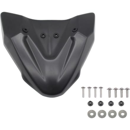 Motorfiets Voorspatborden Snavel Kuip Wiel Bovenste Cover Hugger Cowl Extension Vervanging voor zwart