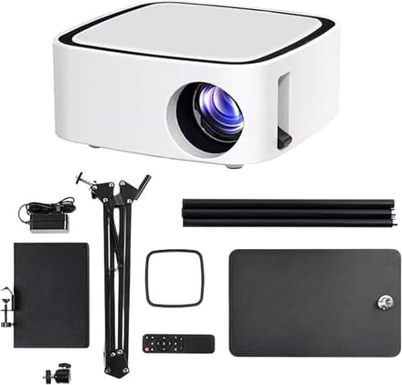 Kunstprojector Tekenen - Schets Projector - Creatieve Projecten - Draadloze Smartphone Verbinding - 16 tot 110 inch - Wit