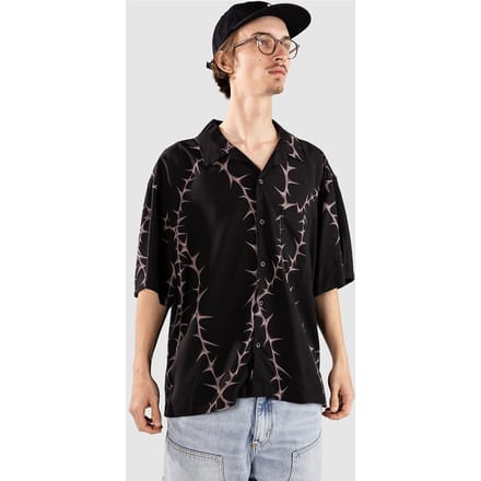 Vans Van Doren Printed Camp Shirt zwart