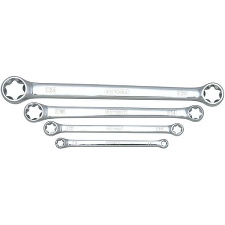 KS Tools 518.0860 518.0860 Dubbele ringsleutelset Sleutelbreedte (metrisch) 6 - 24 mm