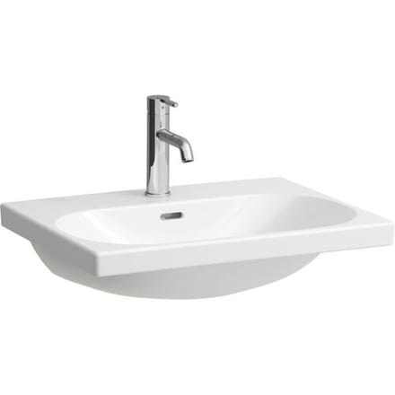 LAUFEN LUA Countertop washbasin 60 x 46 cm 1 tap hole, with overflow H8160830001041