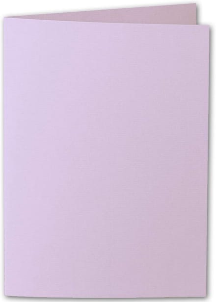 Set van 150 dubbele vouwkaarten DIN B6 220 g/m2 in marineblauw