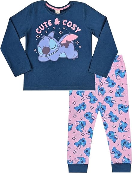 Lilo en Stitch Pyjama - Maat 146/152 - Cute & Cosy - Meisjespyjama