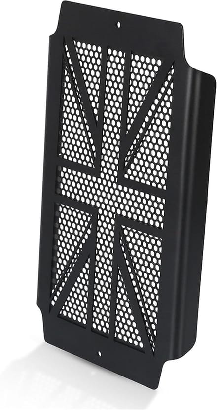 Radiator Grille Protector - Motorfiets Bescherming - Onderdelen Beschermen - Duurzame Metaalconstructie - Zwart