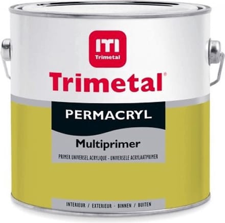 Trimetal Permacryl Multiprimer - 0,5 l - 10 m²/l - Wit