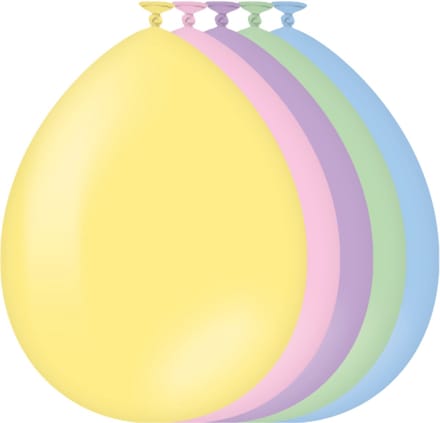 Ballonnen | 25 stuks | Kleur: Pastel Mix | Afmeting: 30cm