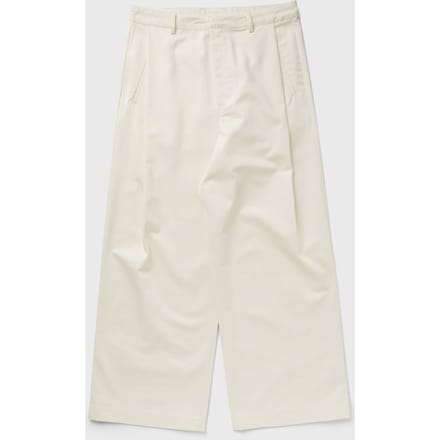 Pleaded Cotton Pants