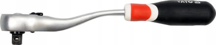 Yato YT-0731 - Gebogen Ratelsleutel - 3/8" - 72 Tanden - Ergonomische Handgreep