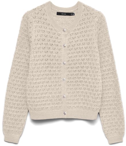VERO MODA - VMJAQUELINE LS O-NECK CARDIGAN BOO - Dames - Cardigans