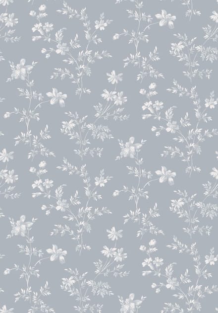 Boråstapeter Vliesbehang 3272 - Timeless Traditions - Klassiek Blauw - 53cm x 10.05m