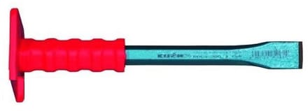 Kuźnia RDCaB 500 mm Aambeeldbeitel – Extra Lang – Met Handbescherming – Zeskantig