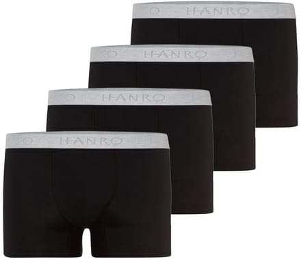 Hanro Heren retro short / pant 4 pack Cotton Essentials