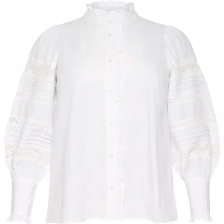 Damesblouse met lange mouwen KAFFE Curve KCWilla