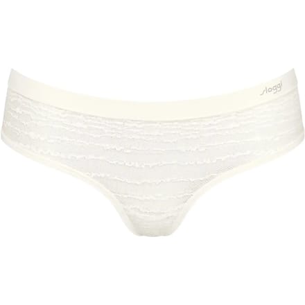Sloggi FREE Evolve Hipster Lace Dames Onderbroek - WIT