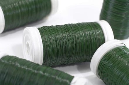 Groene bloemendraad voor bloemstukken en decoraties - 26 Gauge (0.46mm)