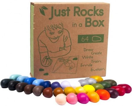 Crayon Rocks - 64 stuks in mooie doos (4x16)