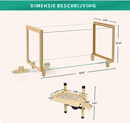 Thuys – Schildpadden Verblijf – Schildpadden Terrarium – Aquarium – 50cm x 25cm x 26cm