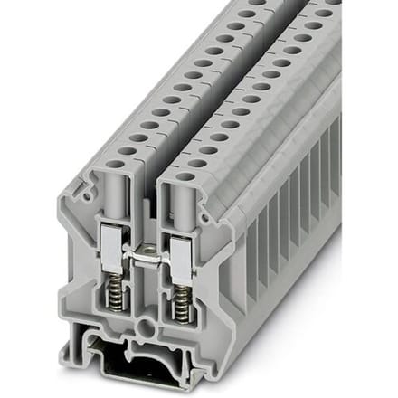 Phoenix Contact 3070341 Doorgangsserieklem 8.2 mm Schroeven Grijs 50 stuk(s) Piece