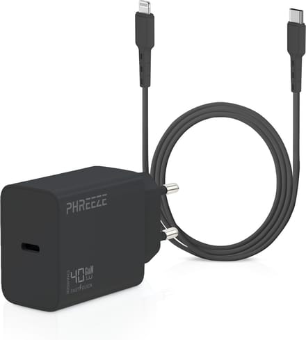 Usb C oplader geschikt voor iPhone 14 / 13 / 12 / 11 / X / 8 / SE - 2 meter - Usb stekker + Lightning naar usb C kabel