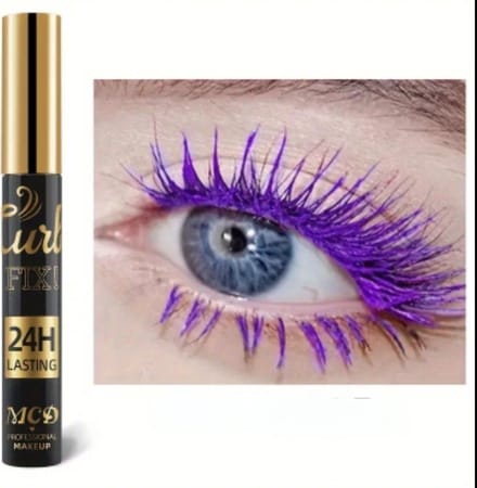 Mascara Paarse kleur