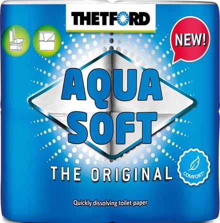 Thetford - Aqua Soft Toiletpapier - 4 Rollen