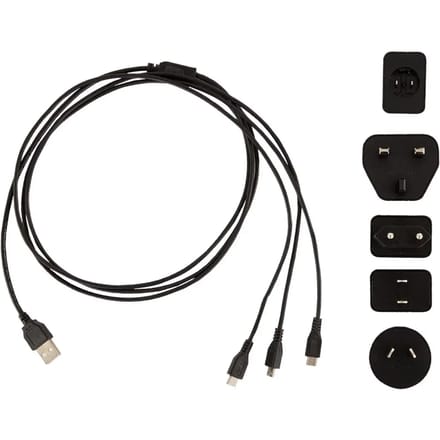 Lader compleet met 2-poorts micro usb kabel Whis