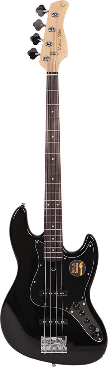 Elektrische Basgitaar – V3+ 4/BK – 4‑snarig – Actief – Black